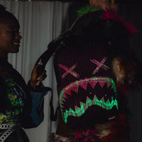 FIBER OPTICS PARTY SHARK BACKPACK