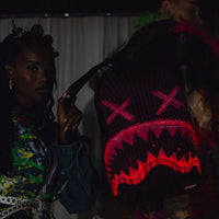 FIBER OPTICS PARTY SHARK BACKPACK