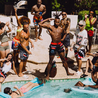 NO TIMEZONE SWIM SHORT
