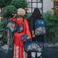 EVISU STYLE CROSSOVER CLUTCH