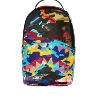 SLICED AND DICED CAMO BACKPACK