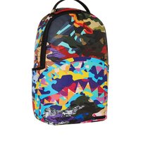 SLICED AND DICED CAMO BACKPACK