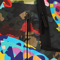 SLICED AND DICED CAMO BACKPACK
