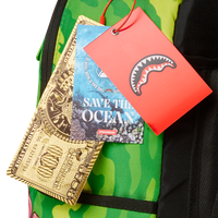RICK & MORTY SPLIT GUTS SHARKMOUTH DLXSR BACKPACK