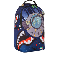 RICK & MORTY RICK SPACESHIP SHARKMOUTH DLXSR BACKPACK