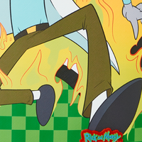 RICK & MORTY FIRE RICK SHARKMOUTH DLXSV BACKPACK