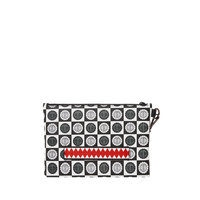POODLE CHECK RON ENGLISH COLLAB CROSSOVER CLUTCH