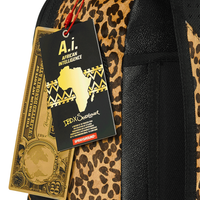 AI TRIPLE DLXSF LEOPARD BACKPACK