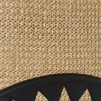 RAFFIA PALM BACKPACK