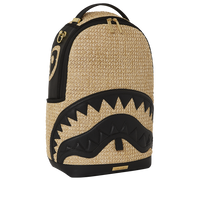 RAFFIA PALM BACKPACK