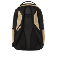 RAFFIA PALM BACKPACK