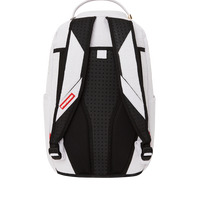 WHITE SCRIBBLE DLXSV BACKPACK