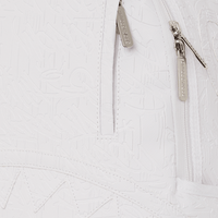 WHITE SCRIBBLE DLXSV BACKPACK