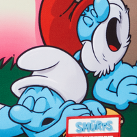 SMURFS MUSHROOM DLXSR BACKPACK