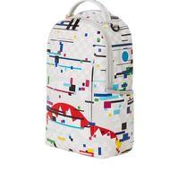 GLITCH WHITE CHECK DLXSV BACKPACK