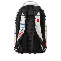 GLITCH WHITE CHECK DLXSV BACKPACK