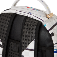 GLITCH WHITE CHECK DLXSV BACKPACK