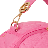 PRETTY PINK QUILTED DLXSVF BACKPACK
