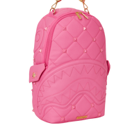 PRETTY PINK QUILTED DLXSVF BACKPACK