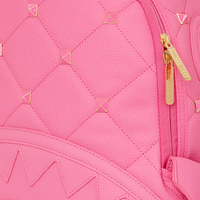 PRETTY PINK QUILTED DLXSVF BACKPACK