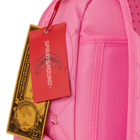 PRETTY PINK QUILTED DLXSVF BACKPACK