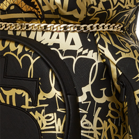 HALF GRAFF GOLD BEAR BACKPACK