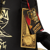 HALF GRAFF GOLD BEAR BACKPACK