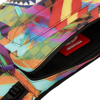 SHARKS IN PAINT CARGO CROSSBODY