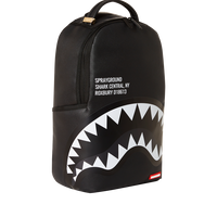 SHARK CENTRAL: 2.0: BLACK ON GREY BACKPACK