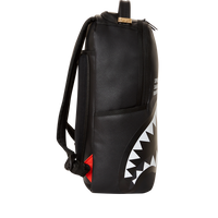 SHARK CENTRAL: 2.0: BLACK ON GREY BACKPACK