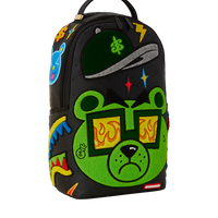 MONEY BEAR MIND OVER MATTER CHENEILLE DLXSV BACKPACK