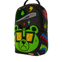 MONEY BEAR MIND OVER MATTER CHENEILLE DLXSV BACKPACK