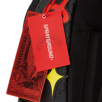 MONEY BEAR MIND OVER MATTER CHENEILLE DLXSV BACKPACK