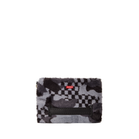 BLACK 3AM VELVET CROSSOVER CLUTCH