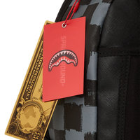 SHARKS IN PARIS PAINT GREY DLXSV BACKPACK