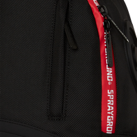 PRINTED RED ZIPPER SHARK DLXR BACKPACK