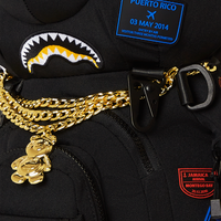 JAMES EDITION PASSPORT BEAR MONEYBEAR BACKPACK