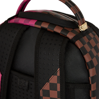 SPLIT SIP PINK CHECK DLXSV BACKPACK