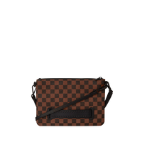 CLEAR RUBBER SHARK CROSSOVER CLUTCH W/ SHOUDLER STRAP