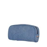 DENIM SHARK PENCIL POUCH