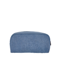 DENIM SHARK PENCIL POUCH