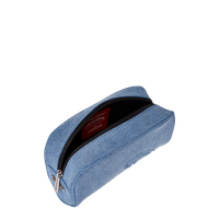 DENIM SHARK PENCIL POUCH