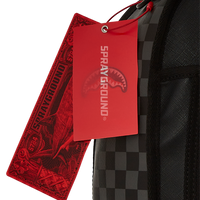 METALLIC DRIP SHARKS IN PARIS DLXSV BACKPACK