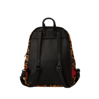 CHEETAH CHENILLE SAVAGE BACKPACK