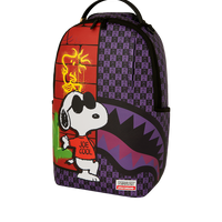 PEANUTS JOE COOL REVEAL CHECKER DLXSV BACKPACK