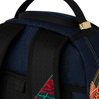 EVISU STYLE DLX-DENIM BACKPACK