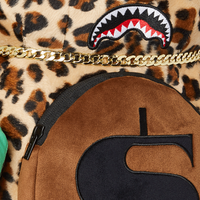 LEOPARD MONEYBEAR TEDDY BEAR BACKPACK