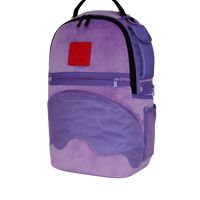 NOOO WAY!!! A REVERSIBLE BACKPACK - PURPLE VELOUR TO OG SHARKS IN PARIS BACKPACK