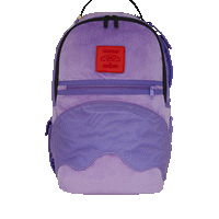NOOO WAY!!! A REVERSIBLE BACKPACK - PURPLE VELOUR TO OG SHARKS IN PARIS BACKPACK