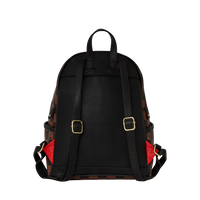 PEEKING CHARACTER CHECK SAVAGE BACKPACK